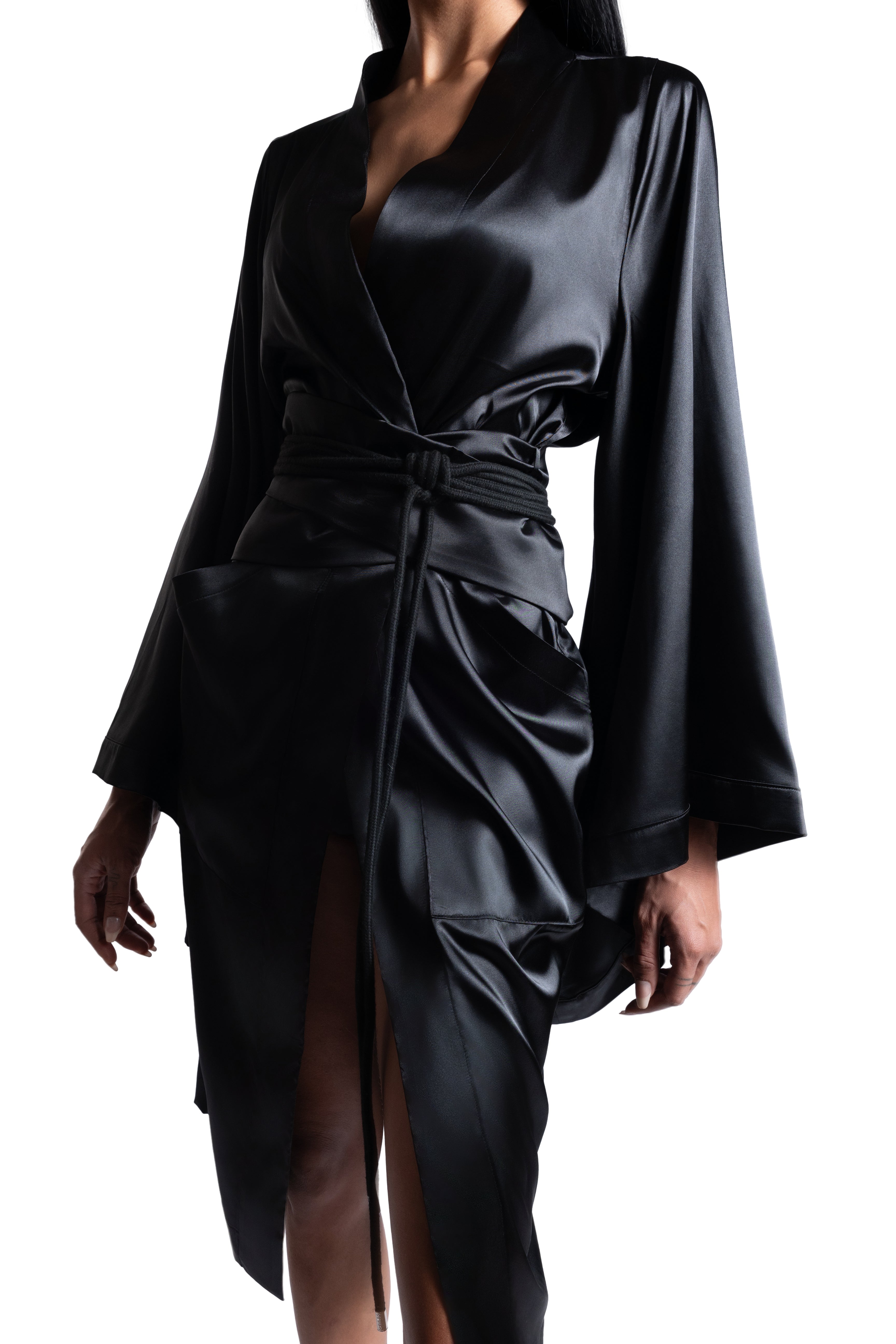 KIMONO ONYX ROBE – SHAMELESS FORM